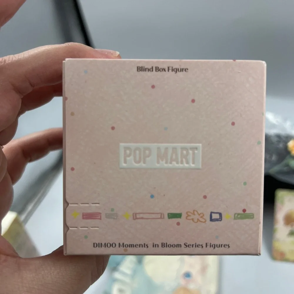 POP MART DIMOO Moments in Bloom Falling into Flowers Figure Confirmed Blind Box